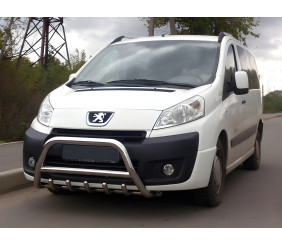 Кенгурятник (нерж.) для Peugeot Expert 2007-2016 рр