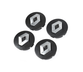 Ковпачки диски чорні 5882B (56мм на 52мм, 4 шт) для Renault