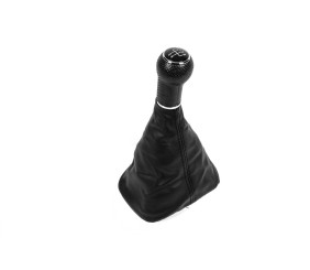 Ручка та чохол КПП (5 ступка, чорна рамка) для Volkswagen Golf 4 1997-2006 рр