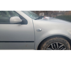 Решітка на повторювач Овал (2 шт, ABS) для Volkswagen Golf 4 1997-2006 рр