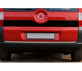 Накладка нижньої кромки кришки багажника (нерж.) для Citroen Nemo 2007-2017 рр