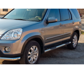 Бічні труби (2 шт., нерж) для Honda CRV 2001-2006 рр