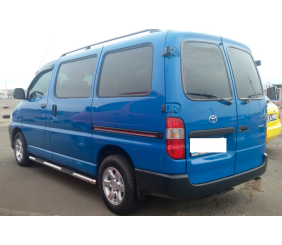 Бічні труби (2 шт., нерж) для Toyota HiAce