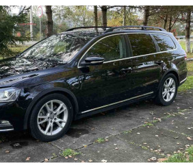 Накладки на арки SD/SW (4 шт, чорні, ABS) для Volkswagen Passat B7 2012-2015 рр