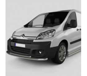 Передній захист ST014 (нерж.) d60/42 для Citroen Jumpy 2007-2017 рр