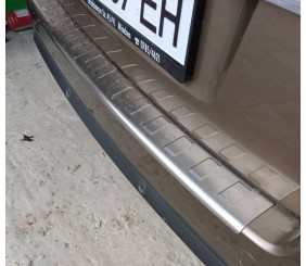 Накладка на задній бампер OmsaLine (нерж.) для Opel Zafira B 2005-2011 рр