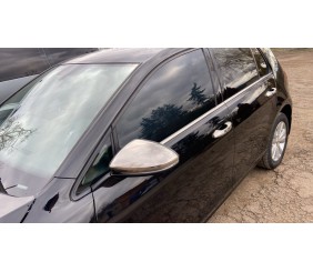 Нижні молдинги скла HB (4 шт, нерж) Carmos - Турецька сталь для Volkswagen Golf 7/E-Golf 2012-2020 рр