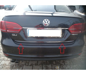 Кромка багажника (нерж) 2011-2014 для Volkswagen Jetta рр