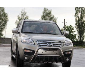 Кенгурятник WT002 (нерж) для Lifan X60 2011- рр