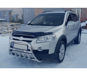 Кенгурятник WT004 (нерж) для Chevrolet Captiva 2006-2019 рр