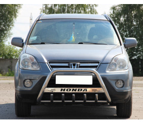 Кенгурятник WT004 (нерж) для Honda CRV 2001-2006 рр