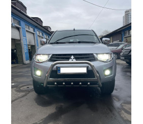 Кенгурятник WT004 (нерж) для Mitsubishi L200 2006-2015 рр