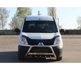 Кенгурятник WT004 (нерж) для Renault Kangoo 1998-2008 рр