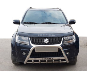 Кенгурятник WT004 (нерж) для Suzuki Grand Vitara 2005-2017 рр