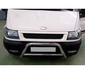 Кенгурятник WT006 (нерж) для Ford Transit 2000-2014 рр