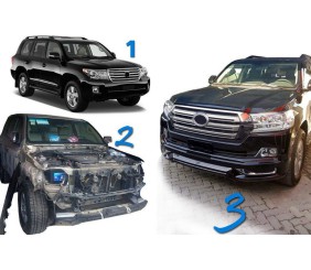 Комплект рестайлінгу з LC200 2008-2015 на LC 2016- Comfort для Toyota Land Cruiser 200 рр
