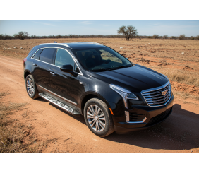 Бокові пороги Sunrise (2 шт., алюміній) для Cadillac XT5 2016- рр