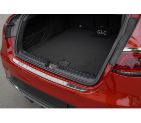 Накладка на задній бампер (ABS) для Mercedes GLC coupe C253 2016-2023 рр