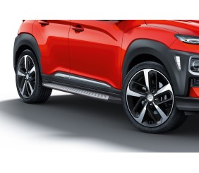 Бокові пороги Оригінальний дизайн (2 шт) для Hyundai Kona 2017-2023 рр
