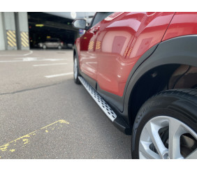 Бокові пороги Оригінальний дизайн (2 шт) для Kia Stonic 2017- рр