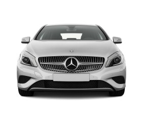 Передня решітка Diamond Silver (2012-2015) для Mercedes A-сlass W176 рр