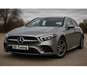 Передня решітка Diamond Silver (для 2018-2022) для Mercedes A-сlass W177 2018- рр