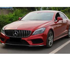 Передня решітка з рамкою 2014-2018 (GT Panamericana) для Mercedes CLS C218 рр