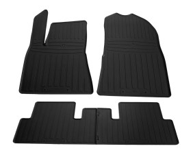 Гумові килимки (4 шт, Stingray Premium) для Tesla Model 3 2017- рр