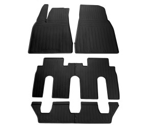 Гумові килимки (7-місний, Stingray Premium) для Tesla Model X 2015- рр