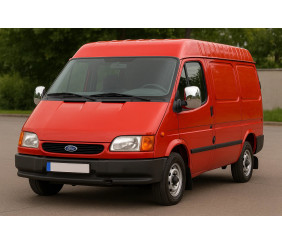 Накладки на дзеркала (2 шт, нерж.) для Ford Transit 1991-2000 рр