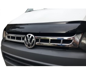 Накладки на решітку (Carmos, 2 шт., нерж.) для Volkswagen T5 2010-2015 рр