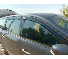 Вітровики (4 шт, HIC) для Renault Scenic/Grand 2009-2016 рр