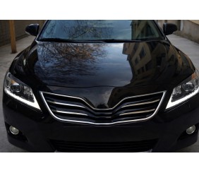Передні фари LED (рестайлінг, 2 шт) для Toyota Camry 2006-2011 рр