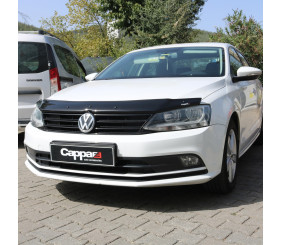 Дефлектор капота (EuroCap) для Volkswagen Jetta 2011-2018 рр