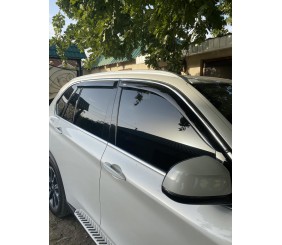 Вітровики з хром молдингом (4 шт, HIC) для BMW X5 F15 2013-2018 рр