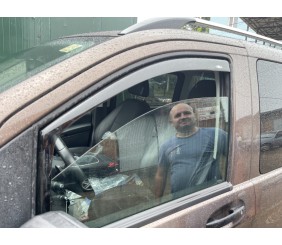 Вітровики вставні (2 шт, HIC) для Mercedes Vito/V-class W447 2014- рр