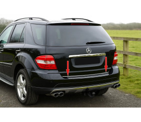 Кромка багажника (нерж.) для Mercedes ML W164 2005-2011 рр