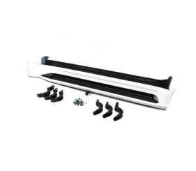 Бокові пороги (дизайн Lexus 2016-2026) Білий колір для Lexus LX570/450d рр