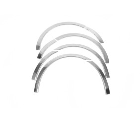 Накладки на арки (4 шт, нерж) для Skoda Octavia III A7 2013-2019 рр