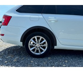 Накладки на арки SW 2013-2016 (4 шт., чорні ABS) для Skoda Octavia III A7 рр
