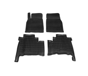 Гумові килимки з бортом 2012-2021 (Autogumm) для Toyota Land Cruiser 200 рр