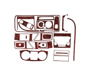 Накладки на панель (2014-2026) Дерево для Citroen Jumper рр