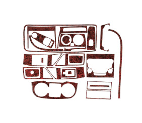 Накладки на панель (2014-2026) Дерево для Fiat Ducato рр