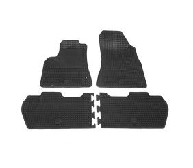 Гумові килимки (4 шт, Doma) для Peugeot Partner Tepee 2008-2018 рр