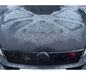 Зимова решітка (EU/USA) Глянцева для Volkswagen Passat B7 2012-2015 рр