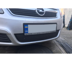 Зимова накладка на решітку (2005-2008) Глянцева для Opel Zafira B рр