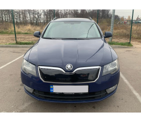 Зимова накладка на решітку (Верхня, 2013-2015) Глянцева для Skoda Superb рр