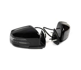 Рестайлінг дзеркала (2 шт, чорні) для Mercedes ML W164 2005-2011 рр