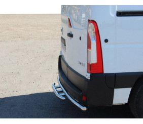 Задня дуга AK008 (нерж.) для Renault Master 2011-2023 рр