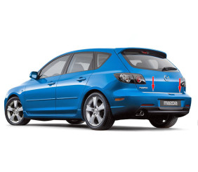 Кромка багажника HB (нерж.) для Mazda 3 2003-2009 рр